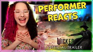 My Unhinged WICKED Official Trailer Reaction amp Analysis [upl. by Alleahcim]