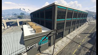 AWESOME MECHANIC GARAGE  OVERSPEED PERFORMANCE FIVEM MLO [upl. by Nimref]