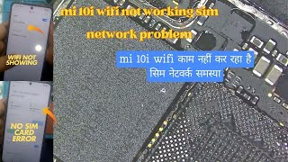 mi 10i wifi not working sim network problem  mi 10i wifi काम नहीं कर रहा है सिम नेटवर्क समस्या [upl. by Barram648]