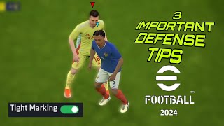 How to Defend like a pro  eFootball 2024 [upl. by Lilia]