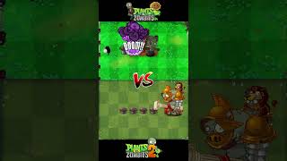 PVZ1 Vs PVZ2 Doom Shroom Vs Red eyes Gargantuar  Plants vs Zombies 2 pvz2 pvz2gameplay [upl. by Rosecan]