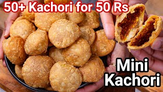 Dry Mini Farsaan Kachori  Shelf Life 2 Weeks  Bakery Style 50 Kachori for just 50 Rupees [upl. by Linzy]