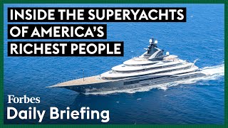 Inside The Superyachts Of America’s Richest People [upl. by Ogirdor285]