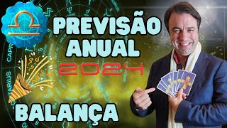 Preparese para o Ano de 2024 Horóscopo Anual para Balança [upl. by Brandice]