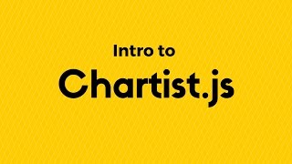 Creating Responsive Charts  Intro to Chartistjs [upl. by Ielhsa170]