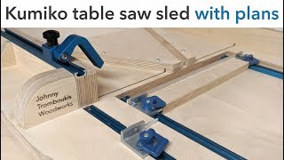 Make a Kumiko Crosscut Sled for gridwork  Woodworking [upl. by Aicatsue]