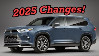 Changes For 2025 Toyota Grand Highlander Hybrid Toyota Has Listened [upl. by Cart706]