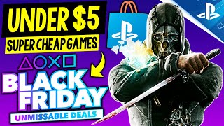 15 GREAT PSN Game Deals UNDER 5 PSN BLACK FRIDAY SALE 2023 Great SUPER CHEAP PS4PS5 Games to Buy [upl. by Aillicec]