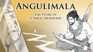 The Story of a Serial Murderer  Angulimala  Animated Buddhist Stories [upl. by Aruasor685]