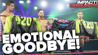 Emotional Farewell Sendoff for The Rascalz  IMPACT Highlights Nov 17 2020 [upl. by Adams88]