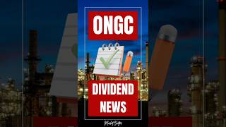 ONGC Dividend News  ONGC Share Latest News  ONGC Share Price stockmarket sharemarket ongc [upl. by Nuajed]