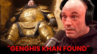 Joe Rogan Reacts to Discovery of Genghis Khan’s Tomb [upl. by Htide]