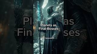 Planets as Final Bosses  Ai Generated [upl. by Adnolohs883]