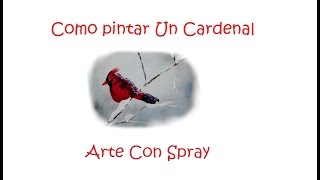 Como Pintar Un Cardenal [upl. by Zoldi]