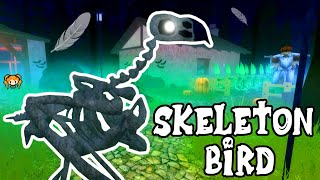 SKELETON BIRD Can it FLY Origin Story 🎃 Halloween Event FEATHER FAMILY [upl. by Kelsi]