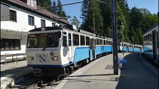 Die Zugspitzbahn von Garmisch zum Eibsee [upl. by Huckaby]