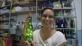 Creando lámparas con botellas de vidrio [upl. by Rudolfo428]