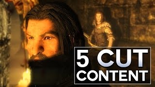 Skyrim  5 Cut Content Part 2 [upl. by Nnylahs337]