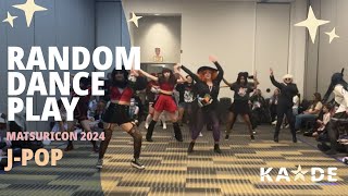 JPOP RANDOM DANCE PLAY  Matsuricon 2024 in Columbus OH Kaleido Dream [upl. by Ihculo]