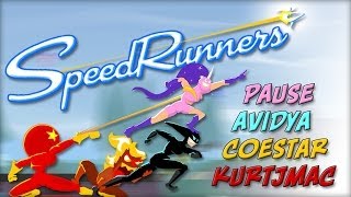 SpeedRunners with Avidya Coestar amp Pause  01  New Guy [upl. by Nomor]