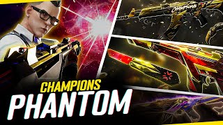 Valorant Champions Phantom Geliyor  Bayonet mi Karambit mi [upl. by Nivled]