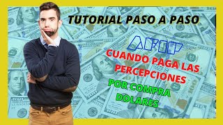 🔥 Cuándo DEVUELVE la AFIP el impuesto por compra en dolares 2024 🤑 ✅Tutorial paso a paso✅ [upl. by Werra993]