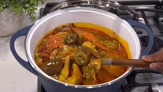 How To Make The Authentic Ghana Okro Stew The Quick Easy amp Delicious  Okra Stew Recipe [upl. by Sid]