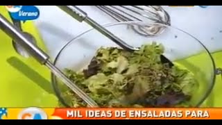 Ensaladas para acompañar carnes [upl. by Haggar892]