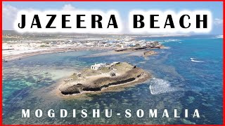 TOURISM ON AZEERA ISLAND amp BEACH ON WEEKENDS MOGADISHU CITY SOMALIA 2021  4K VIDEO [upl. by Einittirb]