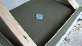 Concrete Shower Pan [upl. by Kuhlman]