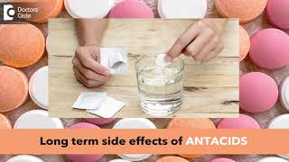 ANTACIDS  When and when NOT to use  Long term side Effects  Dr Ravindra BS  Doctors Circle [upl. by Einre]