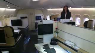 airlinersde Lufthansa 7478 Cabin Walkthrough [upl. by Freiman]