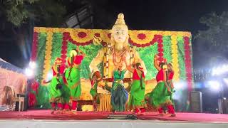 Bolo Bolo song dance performance by Amshikhaa on Maha Shivarathri  Saidapet Karaneeswarar temple [upl. by Olivann]