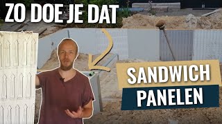 Vijver of zwemvijver maken met sandwichpanelen  DIY zwemvijver en vijverbouw [upl. by Tasia]