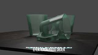 BLENDER 3D 28X  MEMBUAT EFEK KACA BAGI PEMULA [upl. by Temirf]