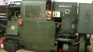 Wickman automatic screw machine 138quot 6 spindle with threading [upl. by Dar]