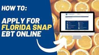 How to Apply for Florida Food Stamps Online [upl. by Avitzur619]