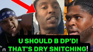 GEECHI GOTTI GOES OFF ON BRICC BABY DRY SNITCHING on LIL DURK 4XTRA REACTS thats NOT CONTENT [upl. by Candis]