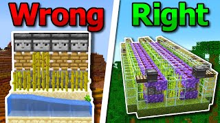 Sugarcane Farms in Minecraft Are Wrong Heres How to Fix Them [upl. by Nilcaj815]