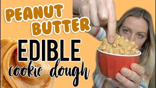 Reese’s cookie dough because peanut butter and chocolate make the best combo Recipe in description [upl. by Wenona805]