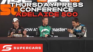 Thursday Press Conference  VAILO Adelaide 500  2024 Repco Supercars Championship [upl. by Orferd792]