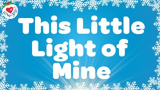 This Little Light of Mine Christmas KARAOKE Song 🎤🎄 Christmas Love to Sing 🌟 [upl. by Say]