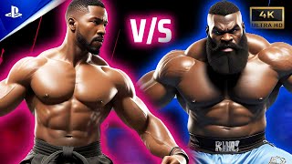 Kimbo Slice Takes On Michael Jai White In EPIC UFC 5 Battle [upl. by Leifer661]