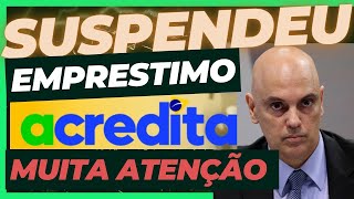 EMPRÉSTIMO ACREDITA SURPRESA acredita [upl. by Grey]