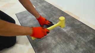 Gerflor Senso Premium Clic  Lame PVC clipsable  Aide à la pose [upl. by Otilesoj351]