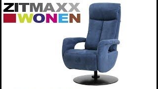 Relaxstoel Hukla Smart  Zitmaxx Wonen [upl. by Llehctim687]