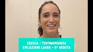 Cecilia • 5° seduta di Epilazione Laser [upl. by Ginger99]