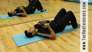 Abs Exercises  Weighted Crunches [upl. by Andris10]