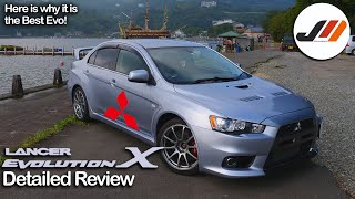 Why the Lancer Evolution X is the best Evo  InDepth Review Technical Details Drive  JDM Masters [upl. by Moskow186]