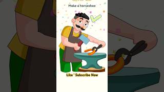 Make a horseshoe 🧲 Dop 2 shortsviral horse gameplay [upl. by Reltuc588]